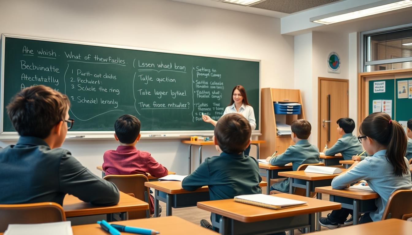 Students and educational resources in a modern learning environment